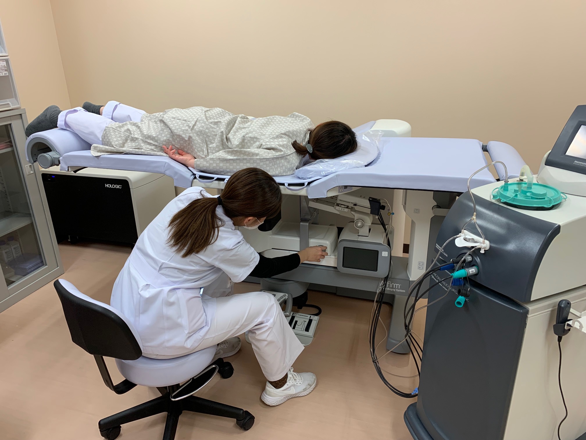 乳房生検の結果